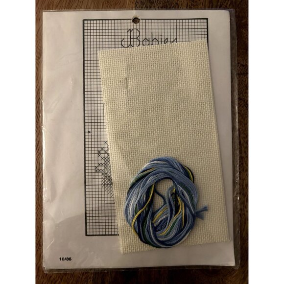 Vintage Dale Burdett Cross Stitch Babies Are For Hugging Boy CK 244 Baby Shower - Picture 2 of 2